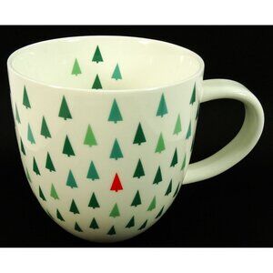 Davids Tea Winter Woods Holiday Coffee Tea Mug Wide Large Minimalist Christmas